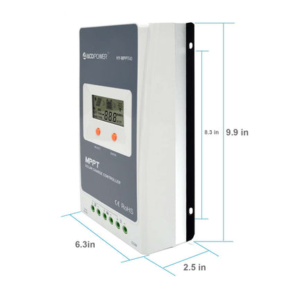 Midas 40 Amp MPPT Solar Charge Controller with MT-50